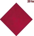 Napron Premium 80x80 bordový (20ks)