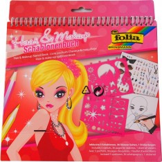 Blok kreativních šablon Haar a Makeup