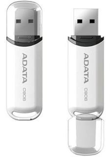 PC-USB FLASH DISK 16GB ADATA C906, bílá