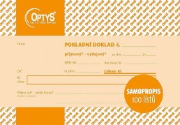 T-pokladní dokl. UNI- A6 NCR 2x50ls O