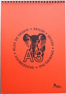 Skicák A3 32ls 150g TW spirála