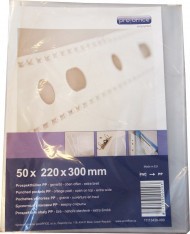 Euro obal A4/100mi širší pevné (až 50ls)