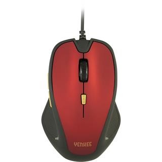 PC-myš opt. YENKEE YMS 1010RD, USB červená