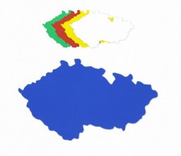 Šablona ČR plastová