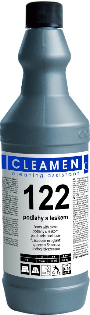 CLEAMEN 122 podlahy s leskem 1 l 413