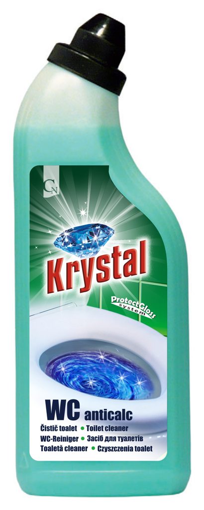 KRYSTAL WC zelený   750 ml 411