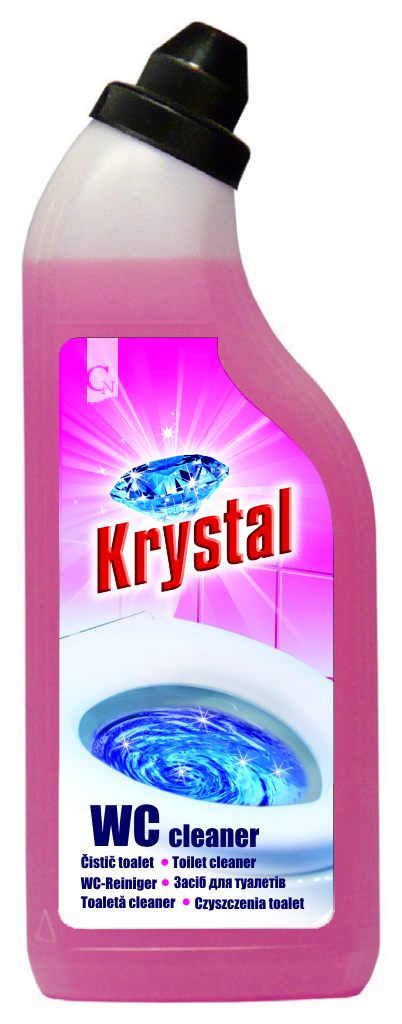 KRYSTAL WC růžový  750 ml 411